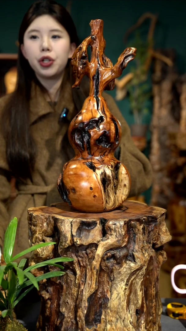 木雷击枣木葫芦