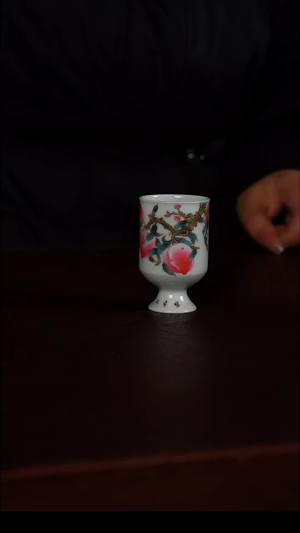 红春窑手绘陶瓷主人杯