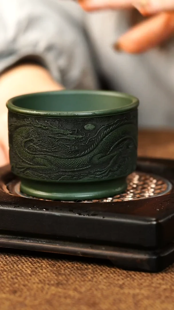 茶杯紫砂宜兴原矿紫砂