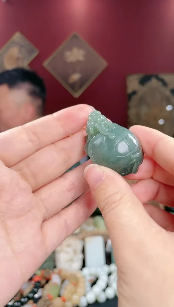 【闪购商品】和田玉挂件未镶嵌龙龟