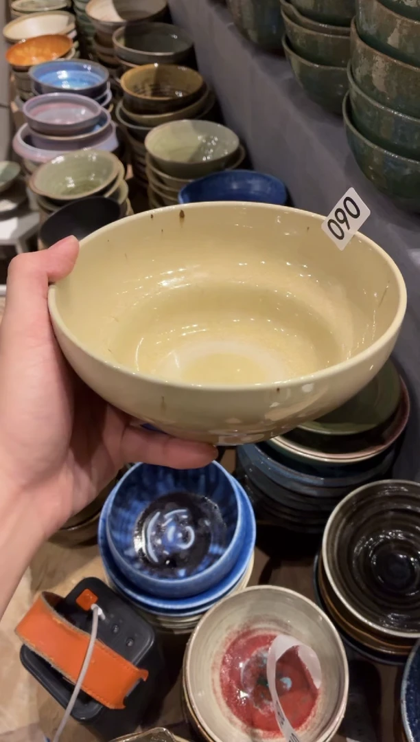 瓷片安***?90  燕麦色葫芦碗1个