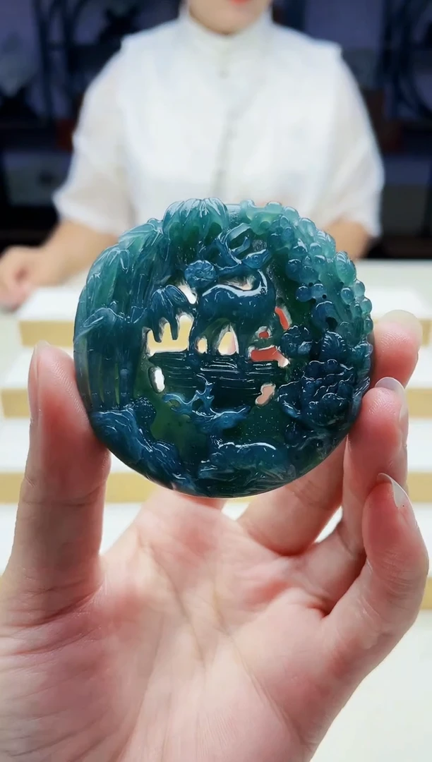 未镶嵌定制翡翠毛货09150277