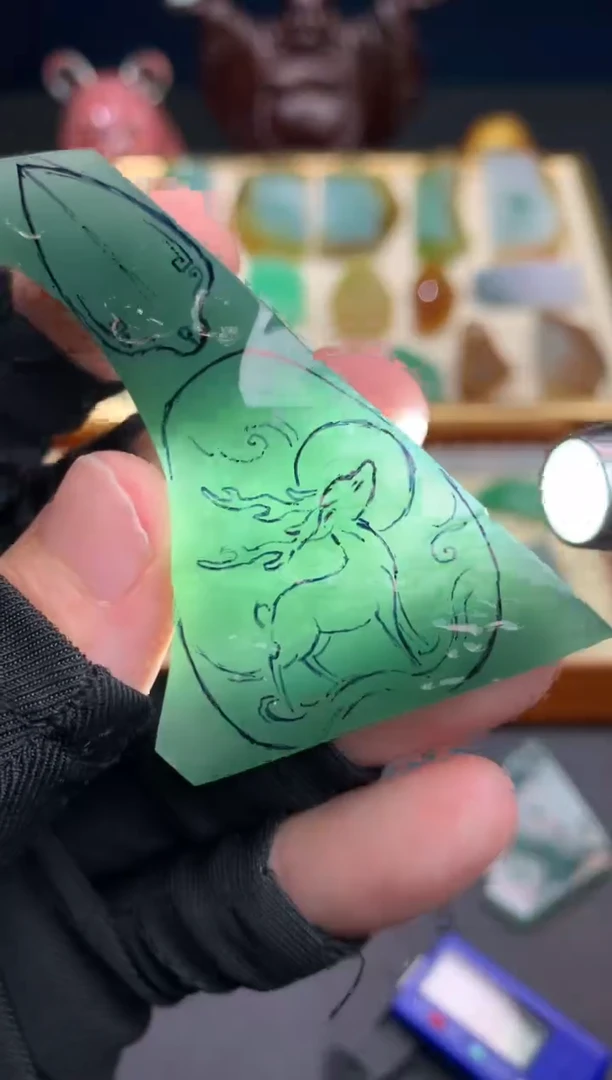 未镶嵌定制翡翠天然翡翠裸石（包工）