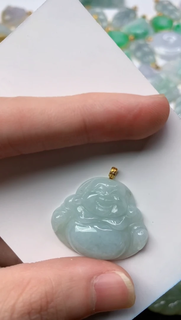 【闪购商品】翡翠颈饰18K金镶嵌6..........