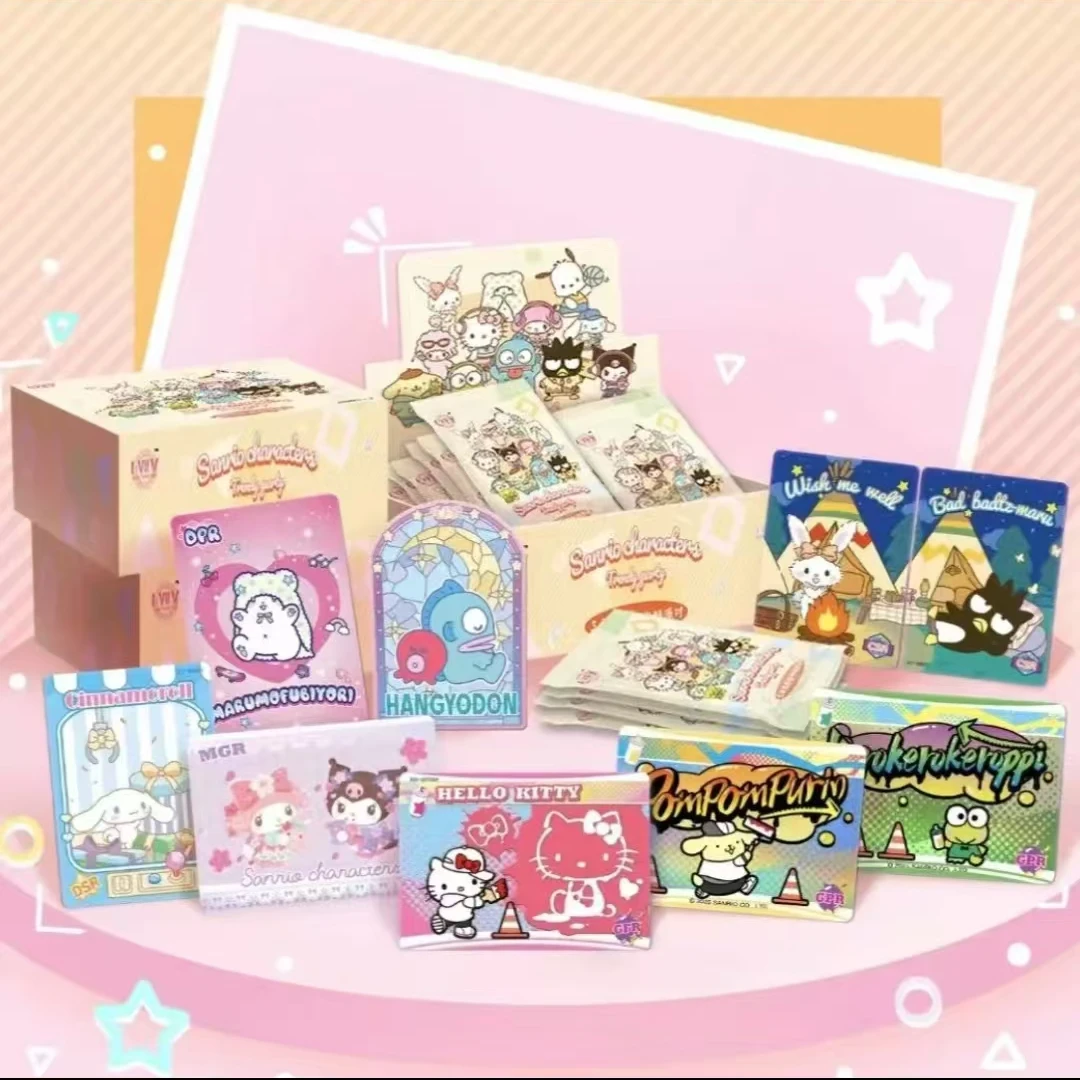 [丢手绢】一起玩儿三丽鸥超酷派对收藏卡畅享包潮玩卡牌盲盒代拆