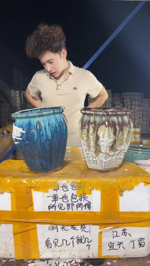 紫砂花盆紫砂花盆宜兴紫砂粗陶花盆