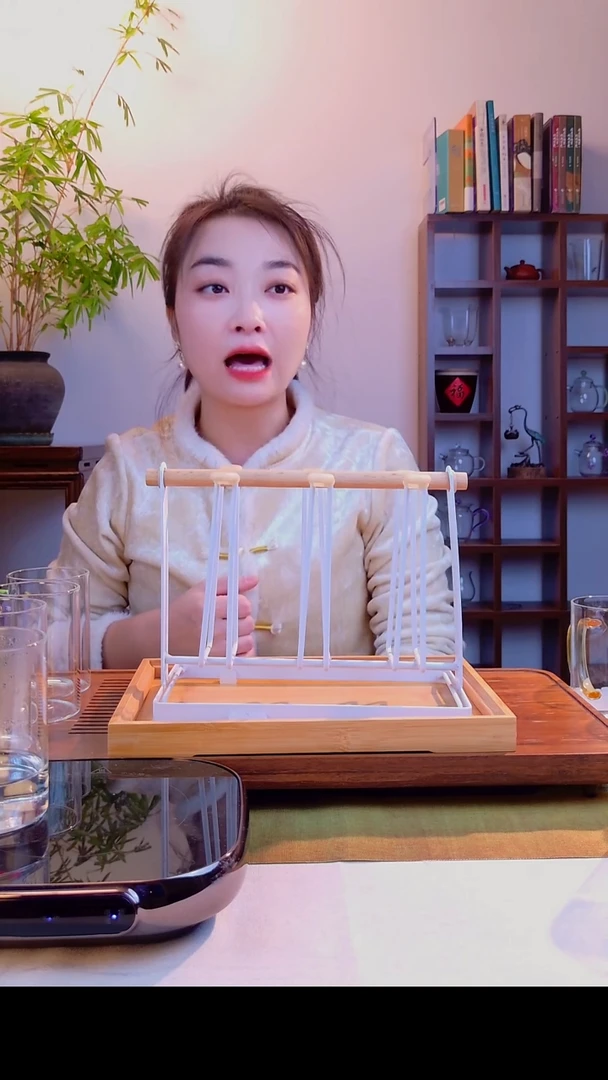 水晶玻璃吸管款杯架