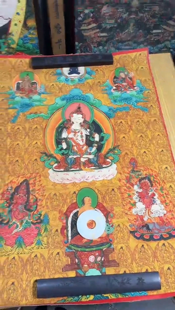 卷轴画卷轴唐卡商品