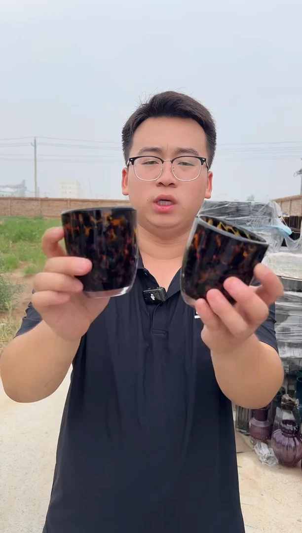 桌面插花装饰客厅高级感花器