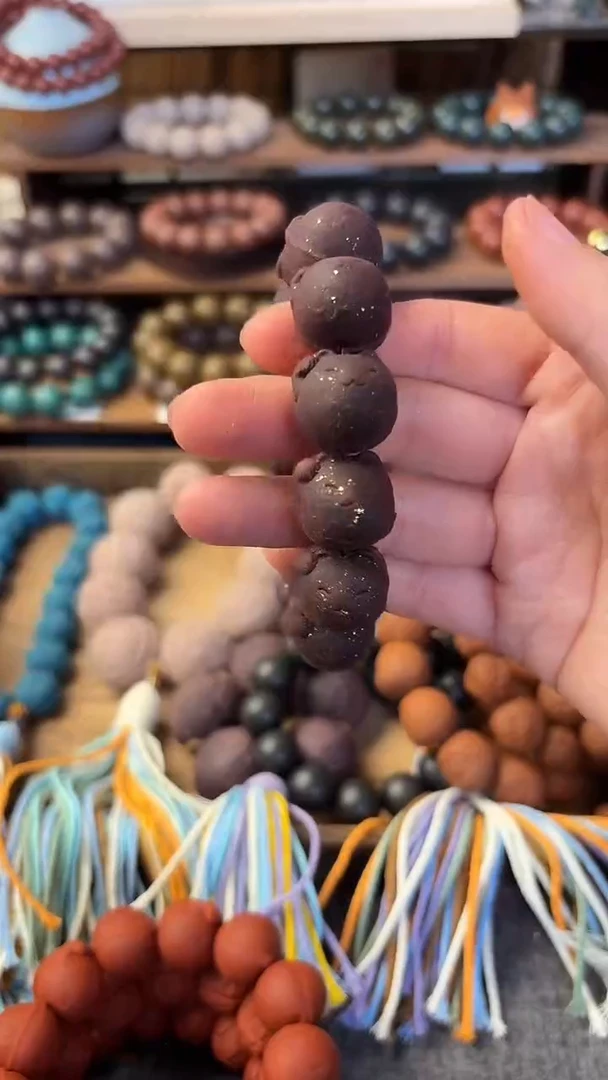 泥塑白日如梦猫咪手串一条