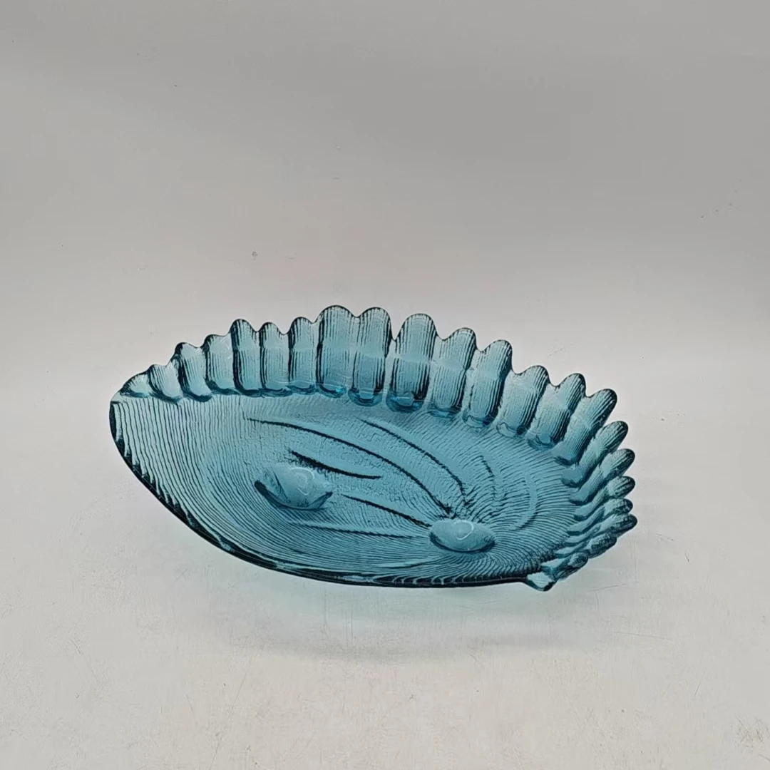 6065（长28 宽20）玻璃创意盘C9