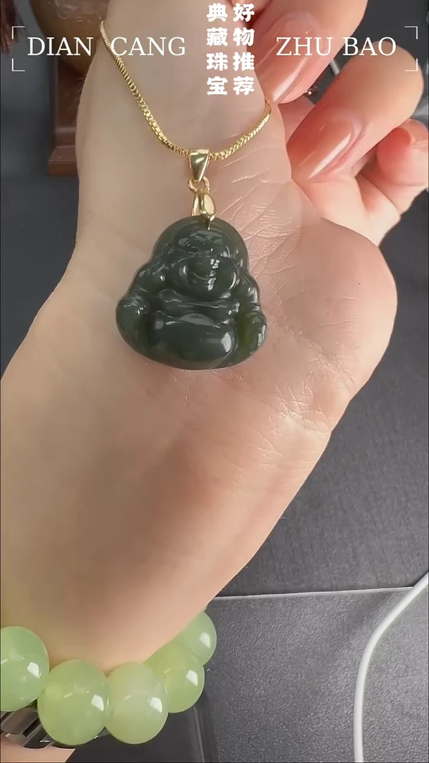 和田玉未镶嵌颈饰12多样性发一样