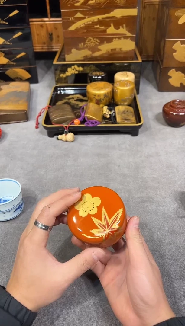茶枣 大漆漆器大漆漆器