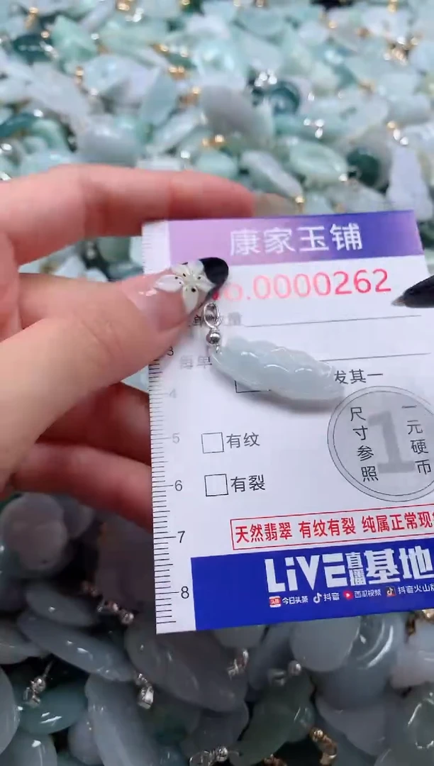 翡翠未镶嵌颈饰262