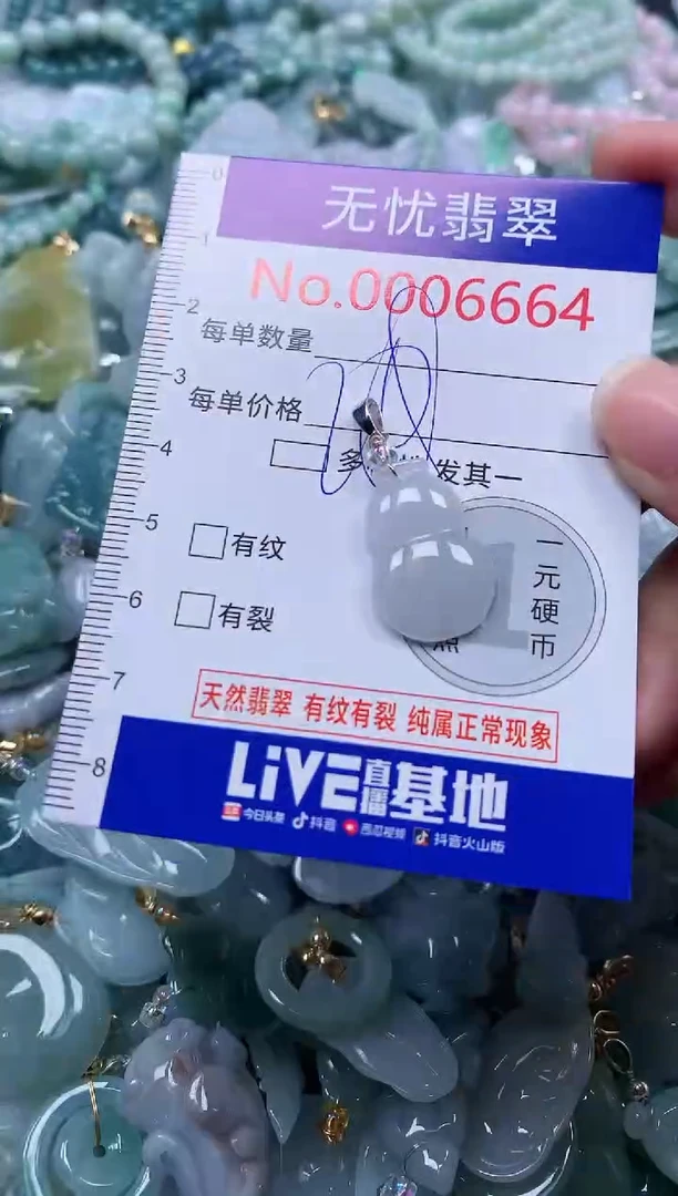 颈饰未镶嵌翡翠6664