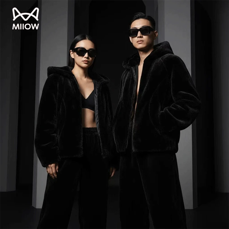 MiiOW 猫人新款鎏金环保/草睡衣男女同款外穿休闲套装