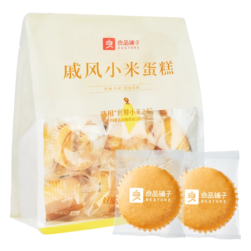 良品铺子戚风小米蛋糕200g（约14包）