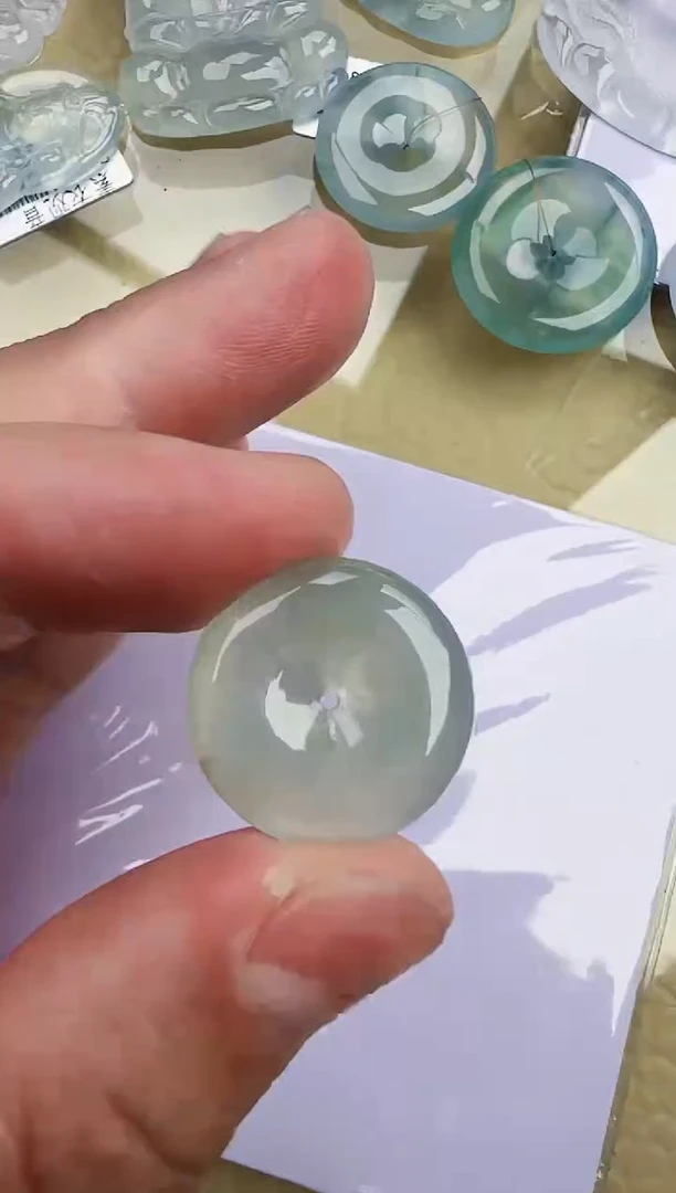 颈饰未镶嵌翡翠缅甸翡翠a货