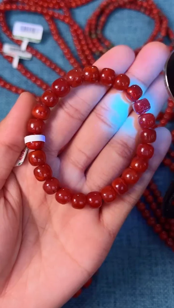 未镶嵌手串南红玛瑙A75