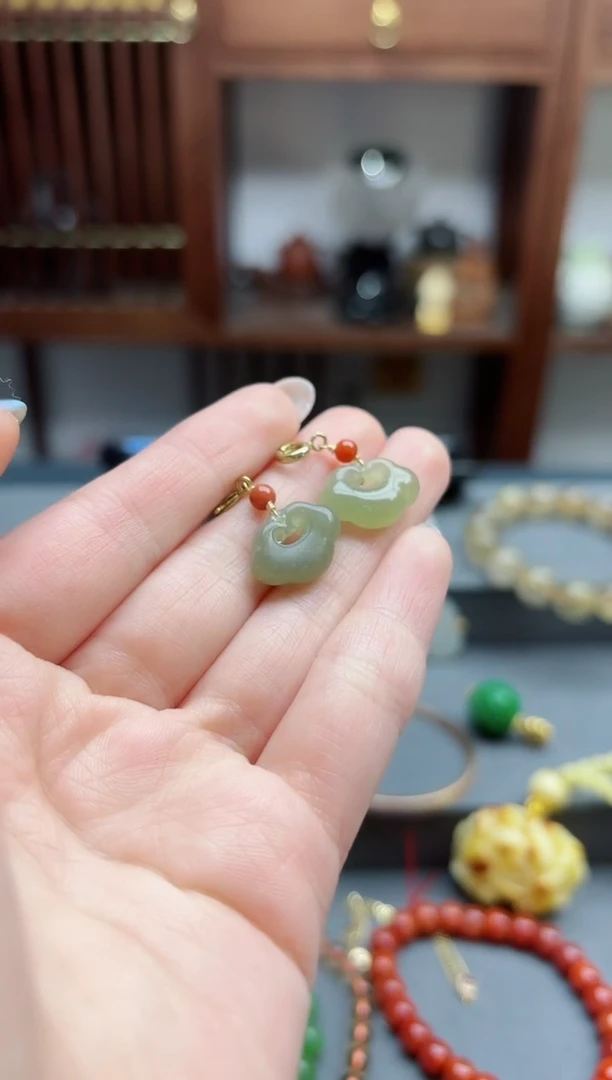 【闪购商品】和田玉挂件未镶嵌和田玉挂件*2 YX多样性发其一