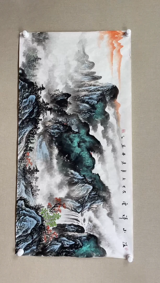 国画138*68 傅建林傅建林傅建林傅建林傅建林