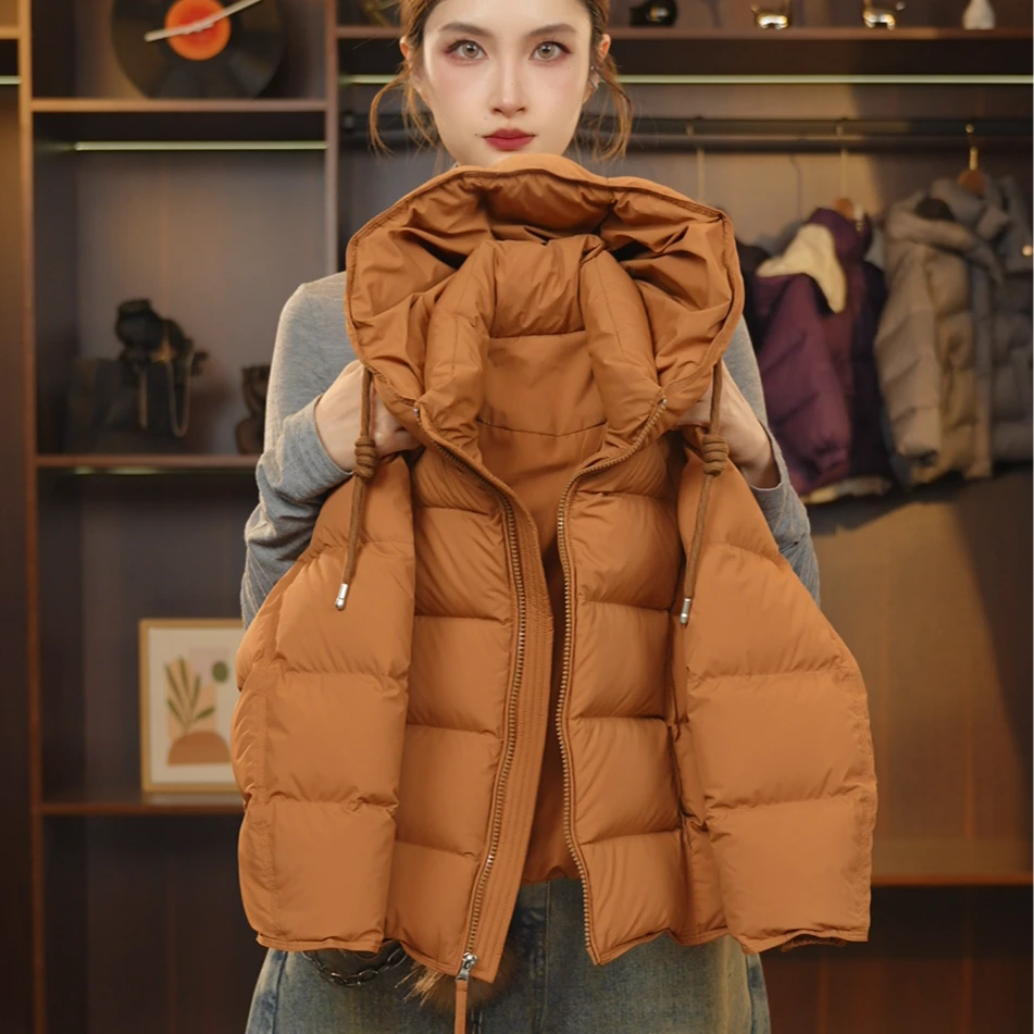 【JT】满宝专属2025冬季新款韩版设计师款双倍充绒休闲亲子装羽绒服