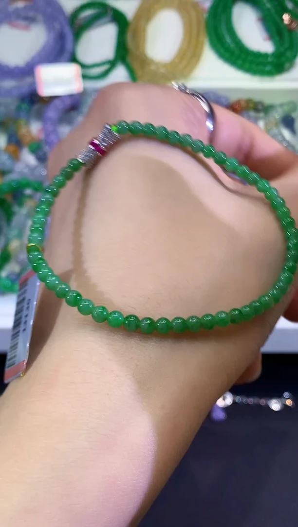 未镶嵌手串翡翠C25