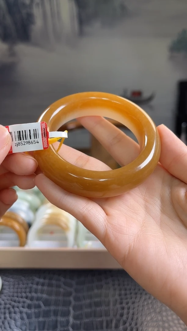 未镶嵌手镯和田玉58+圈口8654