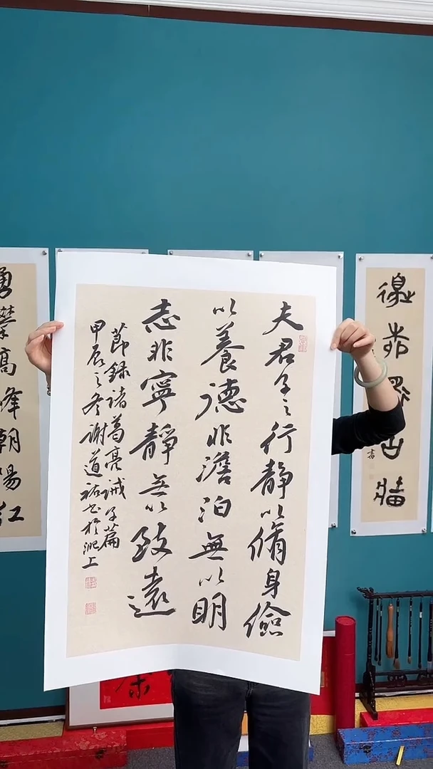 【闪购商品】谢老师传统艺术年画夫君子