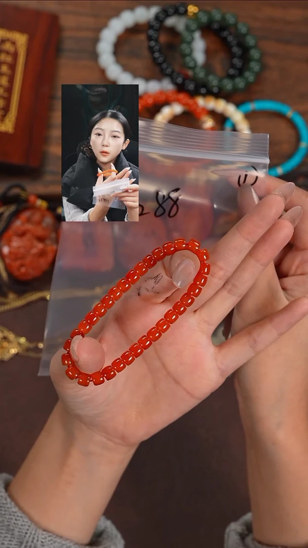 未镶嵌手串南红玛瑙没***丶若雨臣品质回血