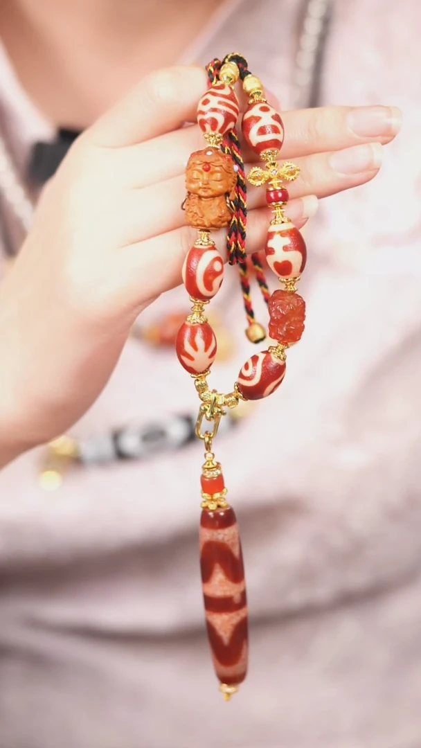 玛瑙/玉髓（覆膜）颈饰未镶嵌传世珠宝-多样性发其一