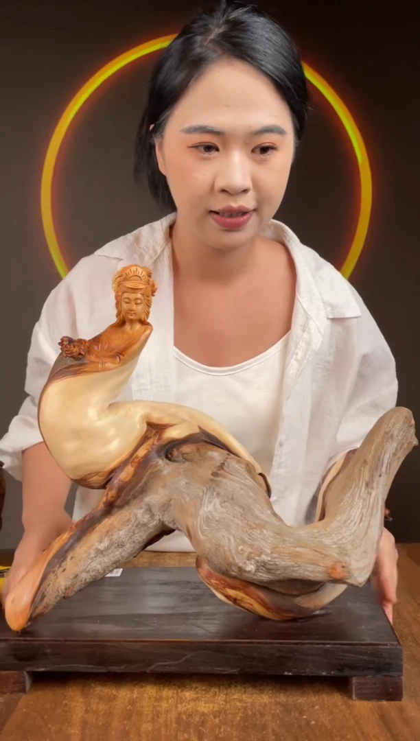 柏木（崖柏）手工摆件,先抢先得! 编号:181