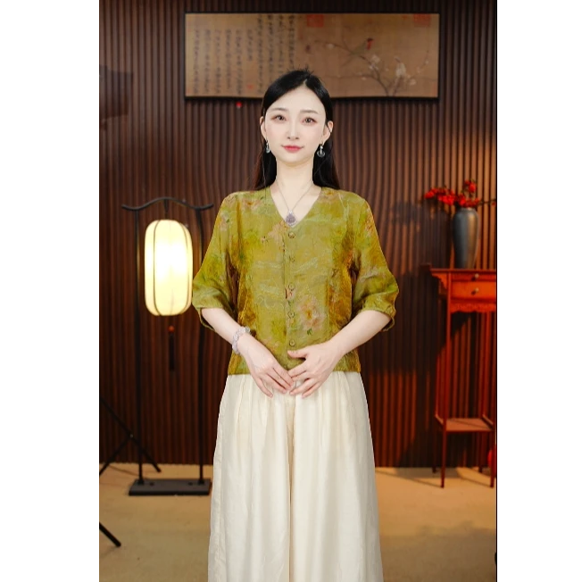 【青岚】小雪高定新中式国风外套