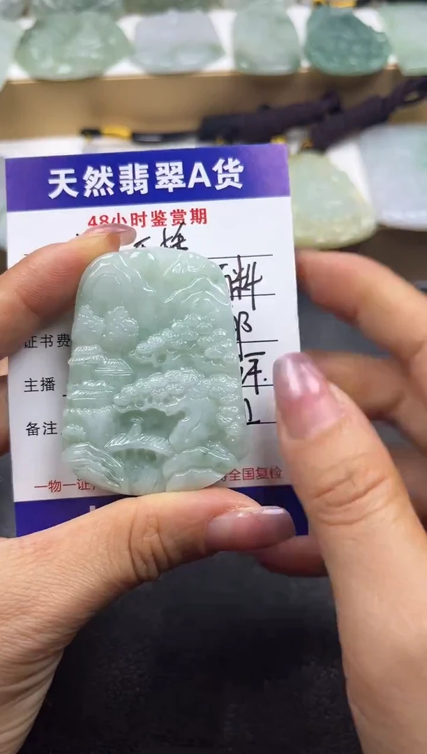 颈饰未镶嵌翡翠