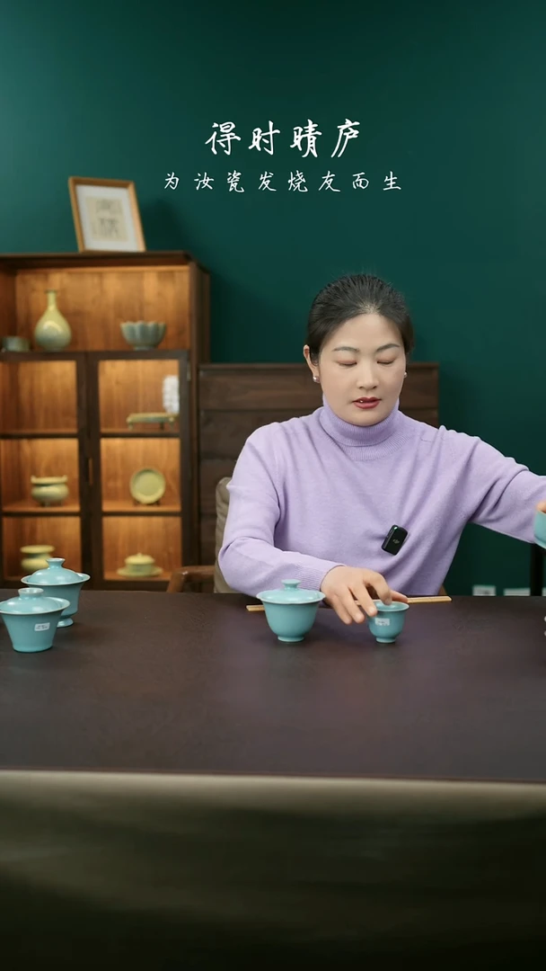 【闪购商品】其他精品花口盖碗9