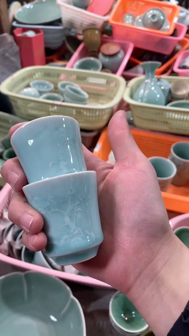 【闪购商品】2个 特价福利 微瑕 慧仙青瓷