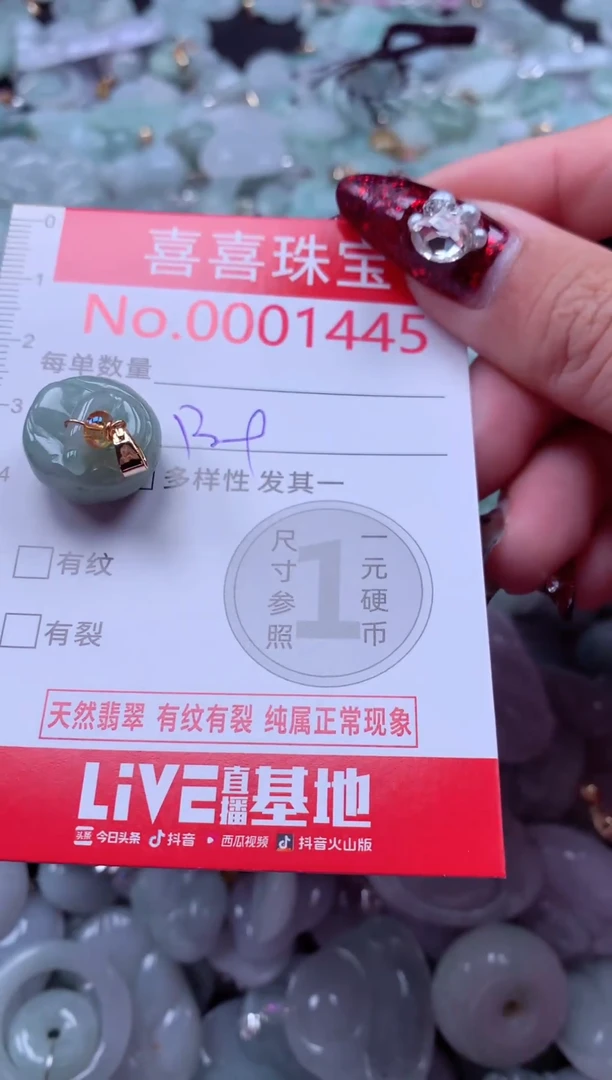 颈饰未镶嵌翡翠1445