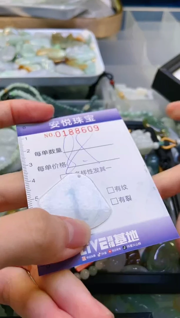 翡翠未镶嵌颈饰闪购0188609