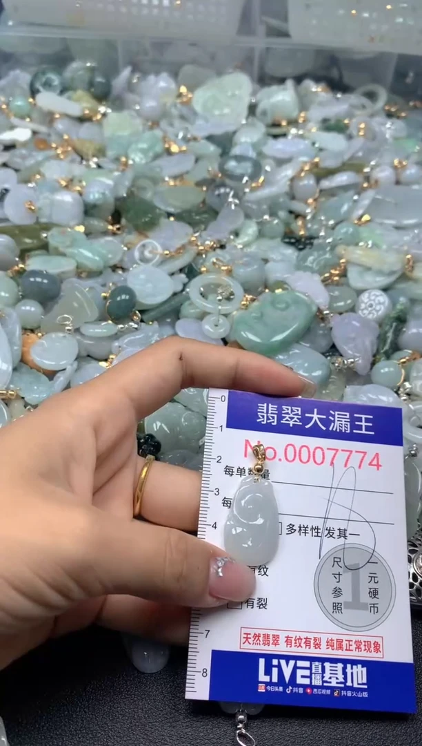颈饰未镶嵌翡翠7774