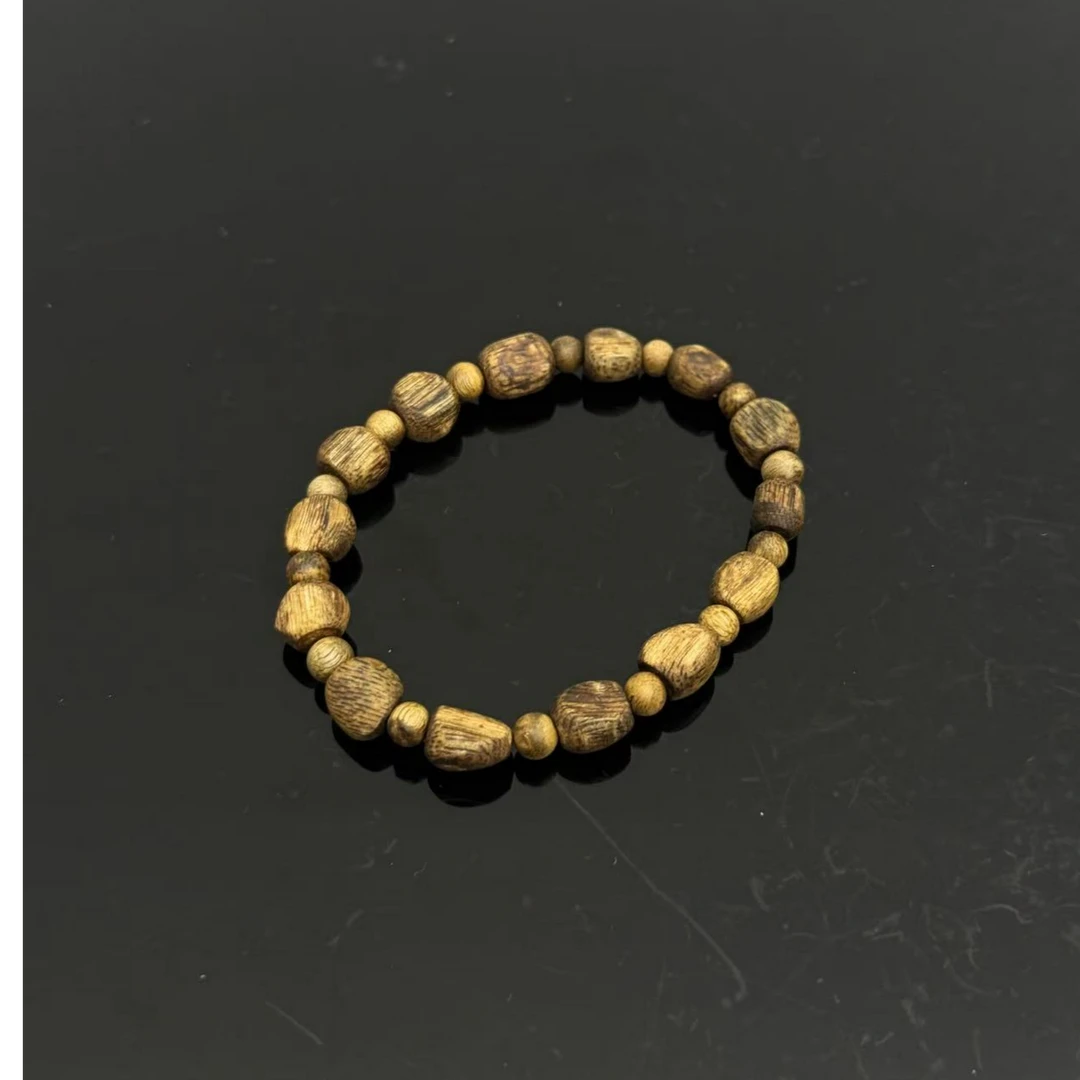 S13沉香【越南芽庄莺歌绿奇软丝蜜结随型单圈】收藏级—ZJ5960055111