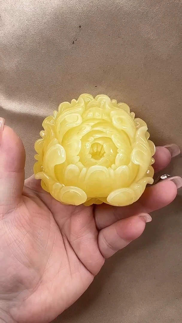 琥珀颈饰未镶嵌吊坠