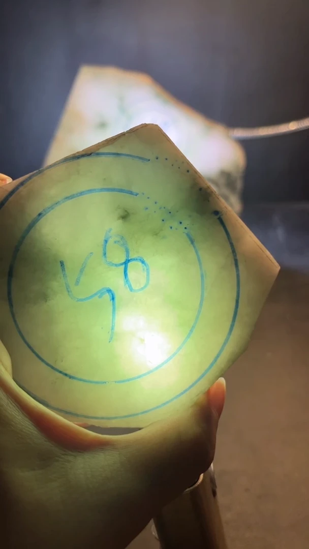未镶嵌手镯定制翡翠落***山翡翠