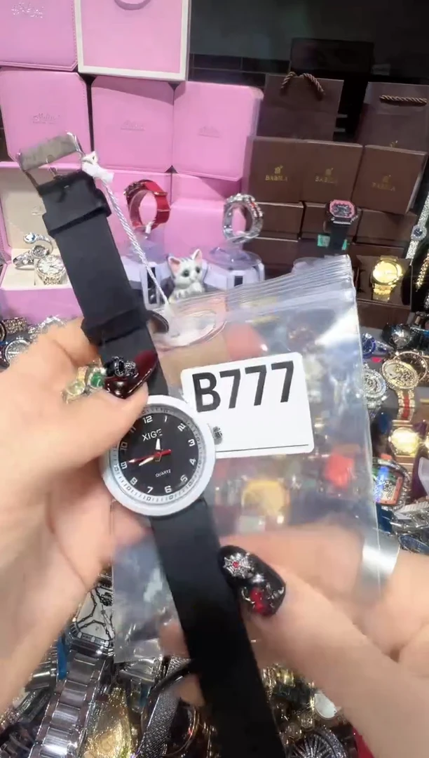 石英机芯不锈钢不锈钢直播定闪专用