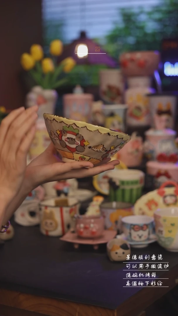 景德镇可爱设计师款陶瓷