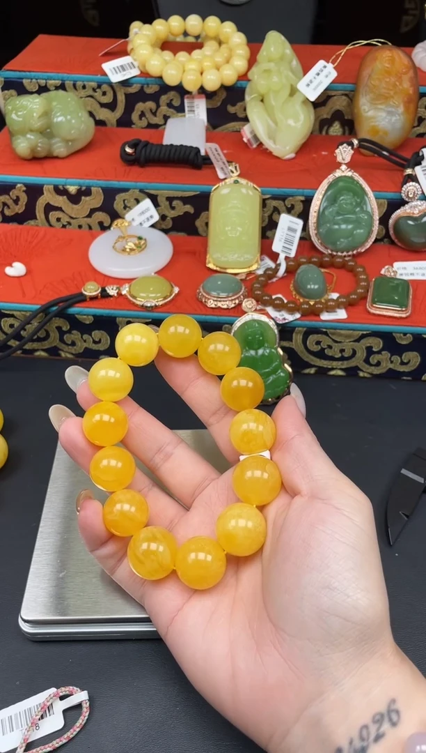 手串蜜蜡未镶嵌手串ta47