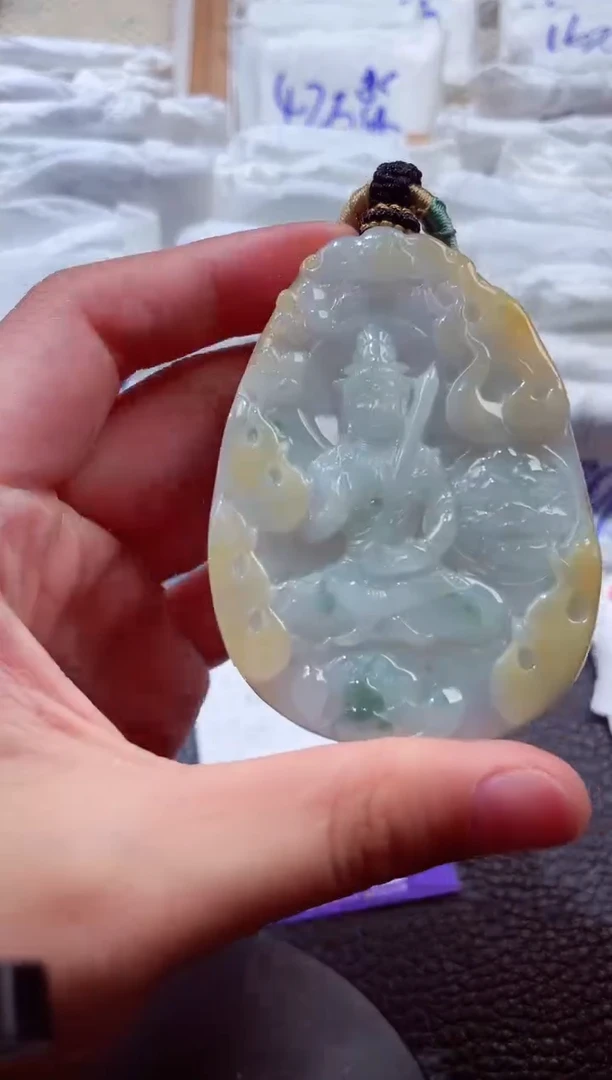 颈饰未镶嵌翡翠00006494文殊