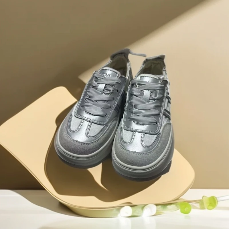 901—999女鞋《静静鞋城》时尚百搭夏季真皮潮鞋厚底低帮溶解