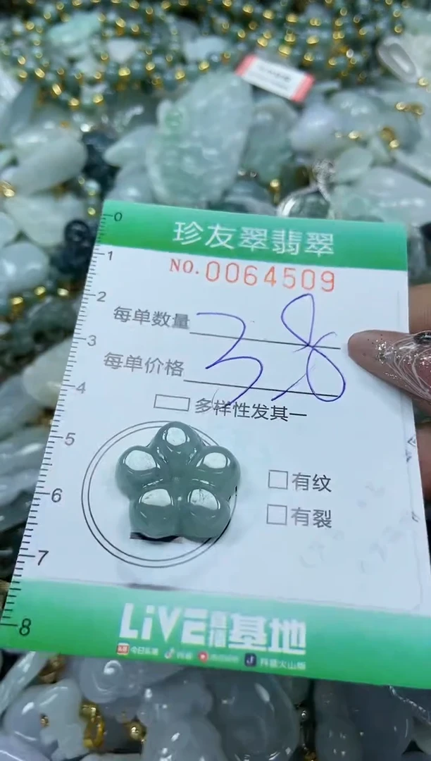 【闪购商品】翡翠颈饰未镶嵌闪购商品0064509