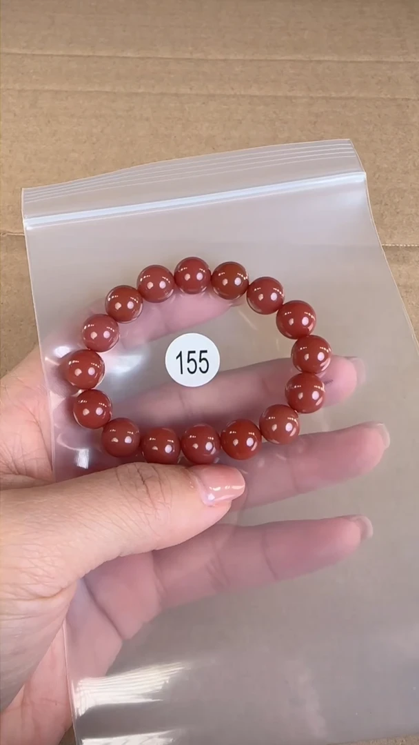 【闪购商品】玛瑙/玉髓珠宝半成品未镶嵌原矿无优化无裂盐源手链10+