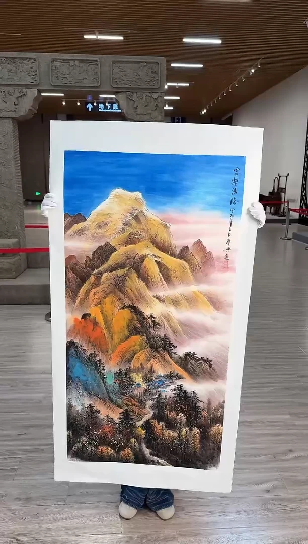 国画73赵隆轩艺术馆李庆兴老师作品